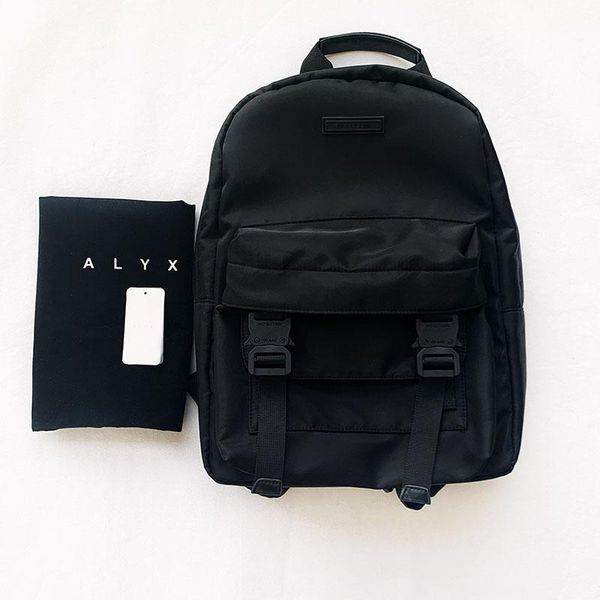 backpack arrived 1017 alyx 9sm backpacks 1:1 men women couple black fashion double front pockets bags
backpack arrived 1017 alyx 9sm backpacks 1:1 men women couple black fashion double front pockets bags