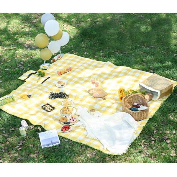 portable waterproof and easy clean up picnic mat for outdoor park camping beach on grass or sand pads
portable waterproof and easy clean up picnic mat for outdoor park camping beach on grass or sand pads