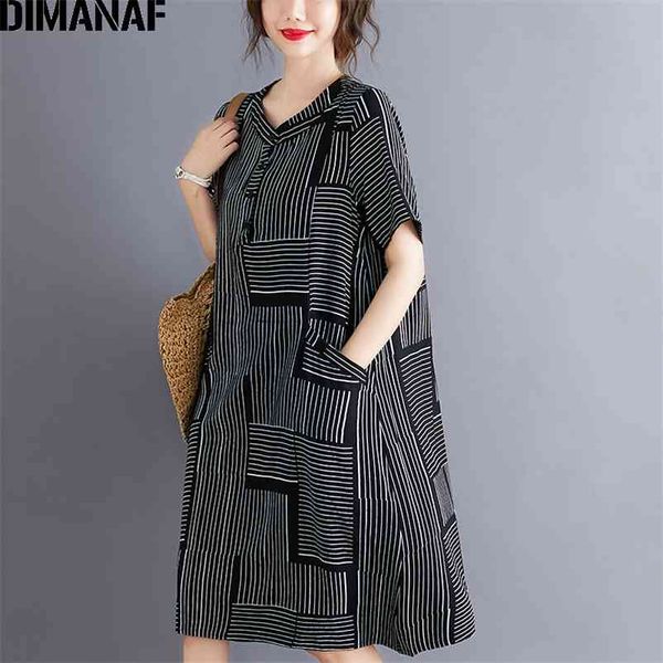 summer plus size dress vintage women clothing elegant lady vestidos sundress loose pockets shirt cotton striped 210531, Black;gray
summer plus size dress vintage women clothing elegant lady vestidos sundress loose pockets shirt cotton striped 210531, Black;gray