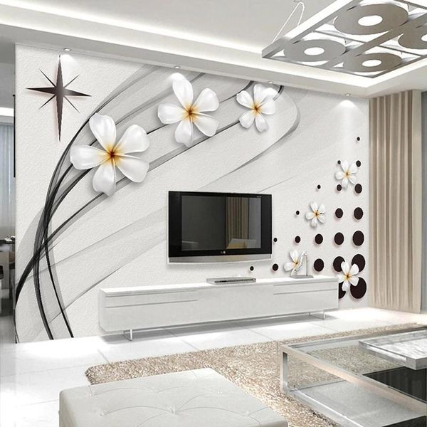 custom 3d po self adhesive wallpaper black and white fashion flower stereoscopic relief tv background decor painting mural wallpapers
custom 3d po self adhesive wallpaper black and white fashion flower stereoscopic relief tv background decor painting mural wallpapers