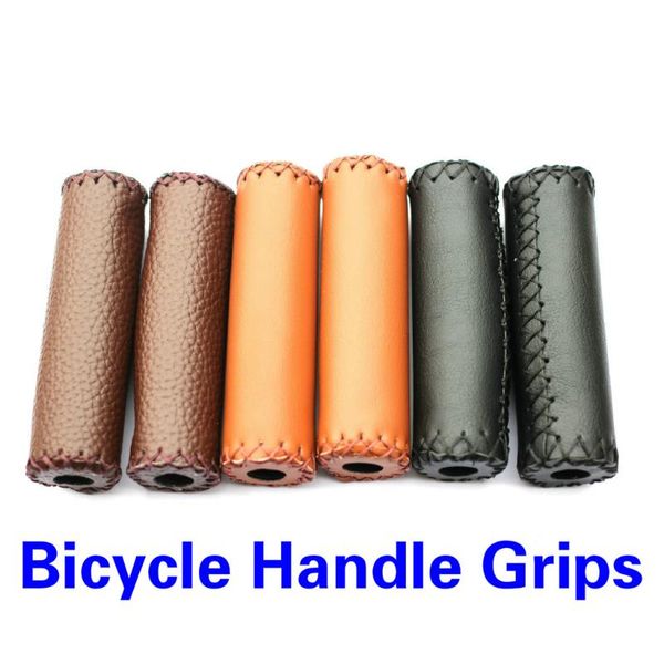 handlebars handle grips bicycle hand-stitched soft leather grip road folding bike cover neutral
handlebars handle grips bicycle hand-stitched soft leather grip road folding bike cover neutral