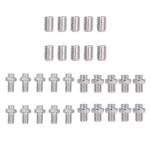 tools 10pcs bicycle pedal studs steel no-ski bolts pin nail for cycle pedals bike accessories m4
tools 10pcs bicycle pedal studs steel no-ski bolts pin nail for cycle pedals bike accessories m4