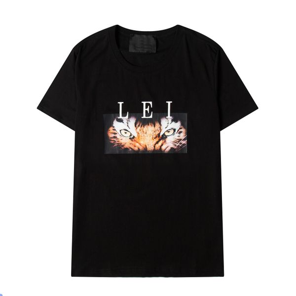 ss summer short-sleeved t-shirt men's tide brand fashion cat animal pattern casual loose short, White;black
ss summer short-sleeved t-shirt men's tide brand fashion cat animal pattern casual loose short, White;black