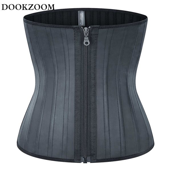 women waist trainer weight loss latex 25 steel boned slim shapewear corset cincher zipper body shaper belly tummy control belt
women waist trainer weight loss latex 25 steel boned slim shapewear corset cincher zipper body shaper belly tummy control belt