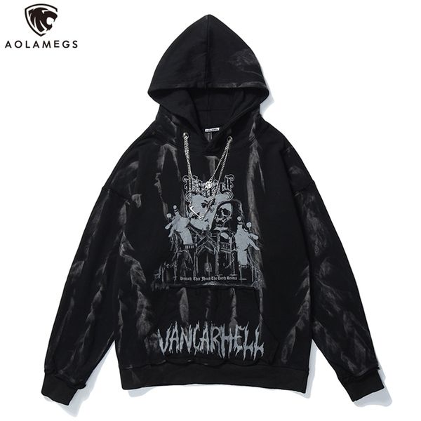 aolamegs men hip hop hoodie sweatshirt gothic horror skull print punk chain high street hipster baggy hooded pullover streetwear 210818, Black
aolamegs men hip hop hoodie sweatshirt gothic horror skull print punk chain high street hipster baggy hooded pullover streetwear 210818, Black