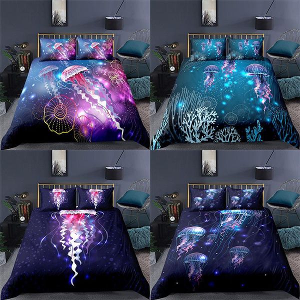 home textile luxury 3d jellyfish print 2/3pcs comfortable duvet cover pillowcase bedding sets and king eu/us/au size
home textile luxury 3d jellyfish print 2/3pcs comfortable duvet cover pillowcase bedding sets and king eu/us/au size
