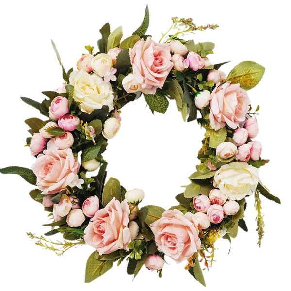 decorative flowers & wreaths 13 inch pink rose wreath floral classic handmade for front door wall wedding party christmas home decor
decorative flowers & wreaths 13 inch pink rose wreath floral classic handmade for front door wall wedding party christmas home decor