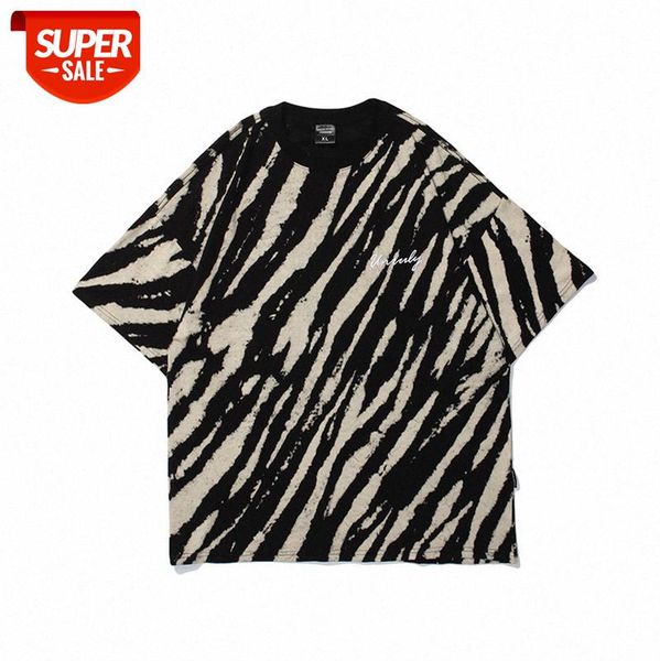 european and american high street washed worn casual t-shirt, fashion brand loose stripe print short-sleeved tee male #iu3w, White;black
european and american high street washed worn casual t-shirt, fashion brand loose stripe print short-sleeved tee male #iu3w, White;black
