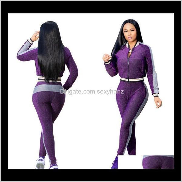 womens clothing apparel drop delivery 2021 women designer jackets with pants casual two-piece jogger set green purple tracksuits size s-, Gray
womens clothing apparel drop delivery 2021 women designer jackets with pants casual two-piece jogger set green purple tracksuits size s-, Gray