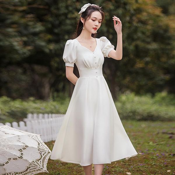 ethnic clothing elegant v-neck puff sleeve a-line hepburn style evening dress cheongsam back zipper prom fomail gown vestidos de noche, Red
ethnic clothing elegant v-neck puff sleeve a-line hepburn style evening dress cheongsam back zipper prom fomail gown vestidos de noche, Red