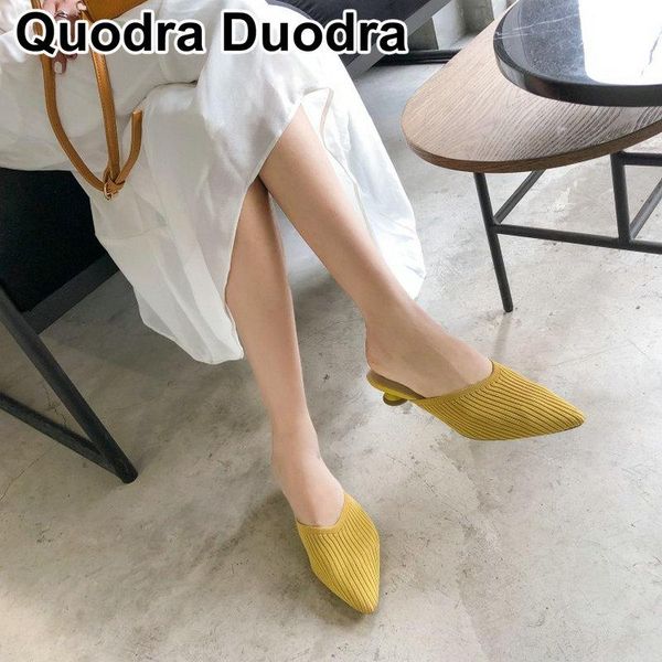 slippers spring autumn women hoof heels pointed toe weave mules yellow shoes outside slip on party casual size 34-43, Black
slippers spring autumn women hoof heels pointed toe weave mules yellow shoes outside slip on party casual size 34-43, Black