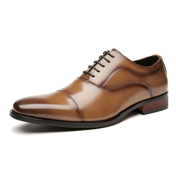 genuine leather mens dress shoes handmade office business wedding luxury formal oxfords men shoes, Black
genuine leather mens dress shoes handmade office business wedding luxury formal oxfords men shoes, Black