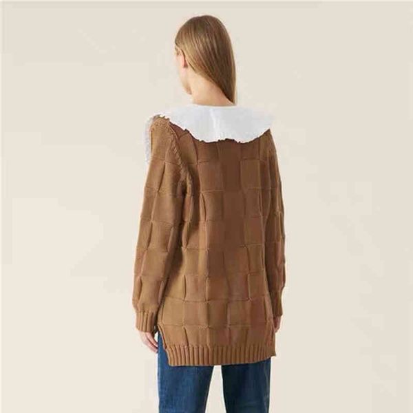 two piece dress irregular brown oversize cardigan women turn down collar plaid high low knitted christmas sweater coat streetwear hew2, White
two piece dress irregular brown oversize cardigan women turn down collar plaid high low knitted christmas sweater coat streetwear hew2, White