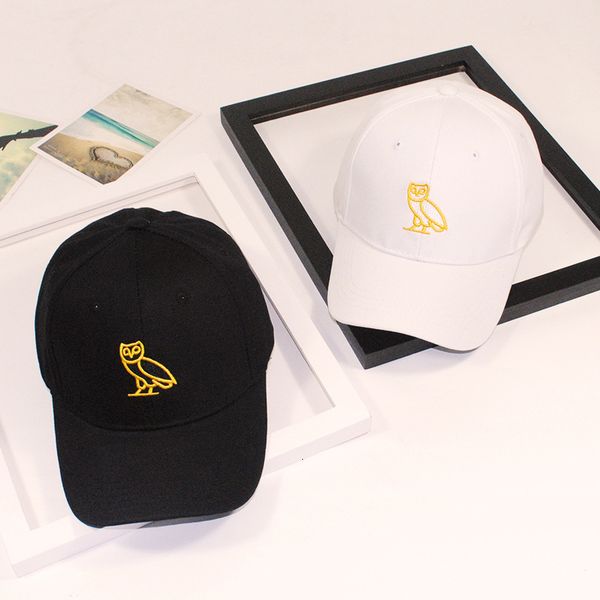 ball caps cap summer versatile korean couple baseball female leisure sun hat owl embroidered cap, Blue;gray
