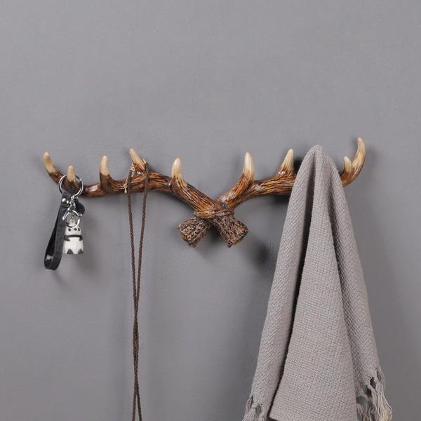 hooks & rails creative resin deer antler hook living room bedroom wall hanging decoration coat rack key clothes hanger for home
hooks & rails creative resin deer antler hook living room bedroom wall hanging decoration coat rack key clothes hanger for home