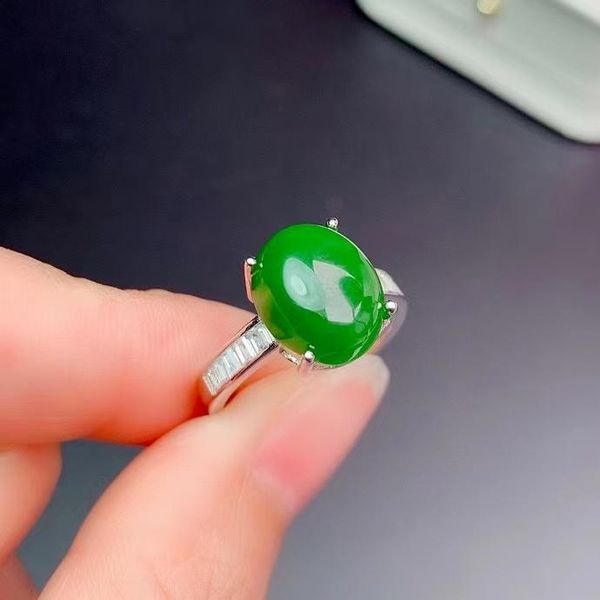 cluster rings colife jewelry simple big gemstone ring for party 10mm*12mm natural green jade classic 925 silver, Golden;silver
cluster rings colife jewelry simple big gemstone ring for party 10mm*12mm natural green jade classic 925 silver, Golden;silver