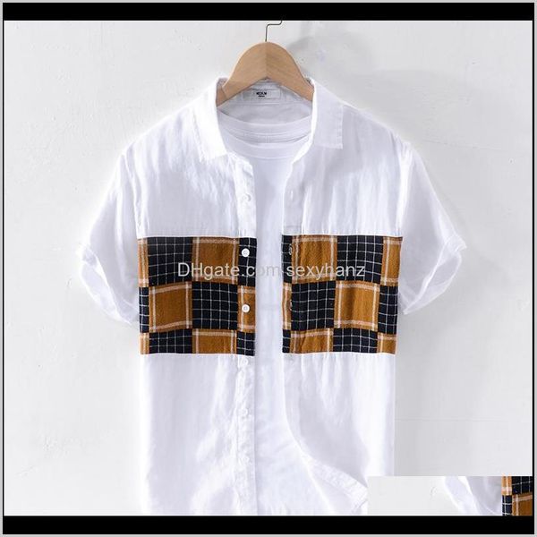casual clothing apparel drop delivery 2021 summer short sleeve white color matching shirts for men fashion retro shirt mens -3xl xaujl, White;black
casual clothing apparel drop delivery 2021 summer short sleeve white color matching shirts for men fashion retro shirt mens -3xl xaujl, White;black