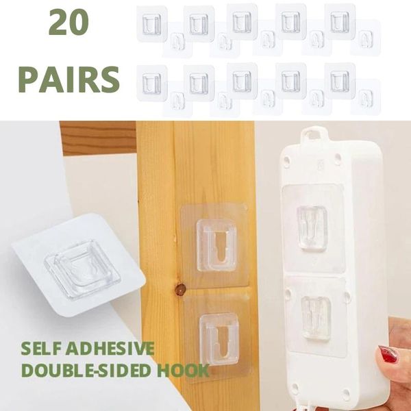 self adhesive hanger double-sided wall hook strong transparent home heavy load rack cup sucker bathroom kitchen organizer hooks & rails
self adhesive hanger double-sided wall hook strong transparent home heavy load rack cup sucker bathroom kitchen organizer hooks & rails