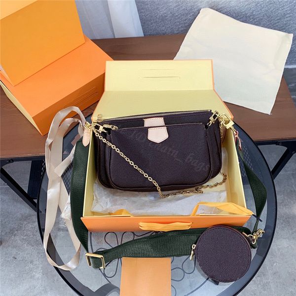 cosmetic bags designers handbags 3-pieces shoulder crossbody purse totes chains letters flowers round coin wallets women flap multifunction
cosmetic bags designers handbags 3-pieces shoulder crossbody purse totes chains letters flowers round coin wallets women flap multifunction