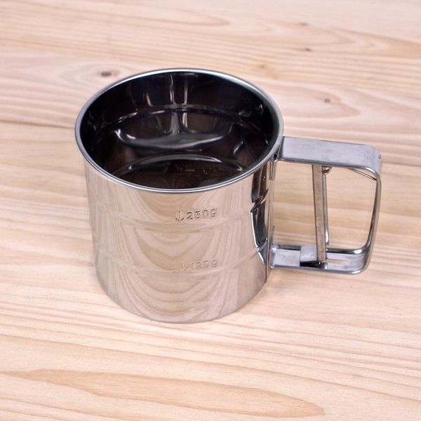 stainless steel semi automatic single layer flat bottom powder screen for baking tools hand held flour & pastry
stainless steel semi automatic single layer flat bottom powder screen for baking tools hand held flour & pastry