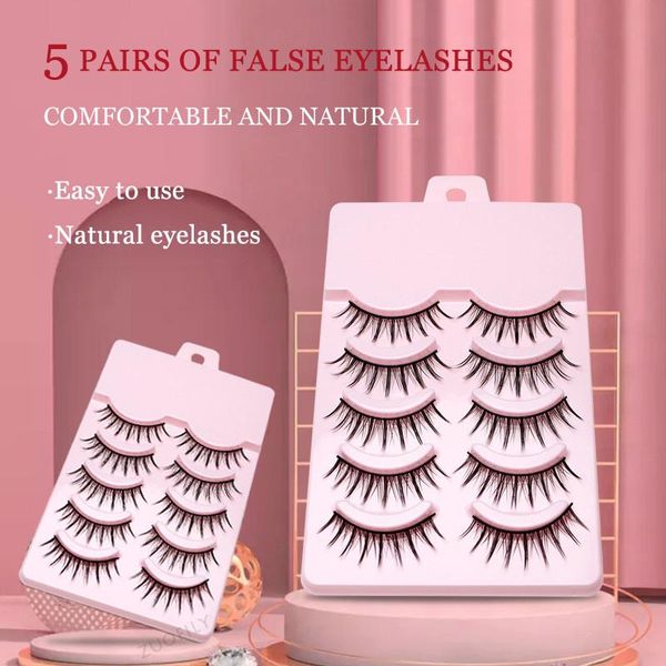false eyelashes 5 pairs mink hair 3d japanese style natural thick cross fake eye lashes extension makeup handmade eyelash
false eyelashes 5 pairs mink hair 3d japanese style natural thick cross fake eye lashes extension makeup handmade eyelash