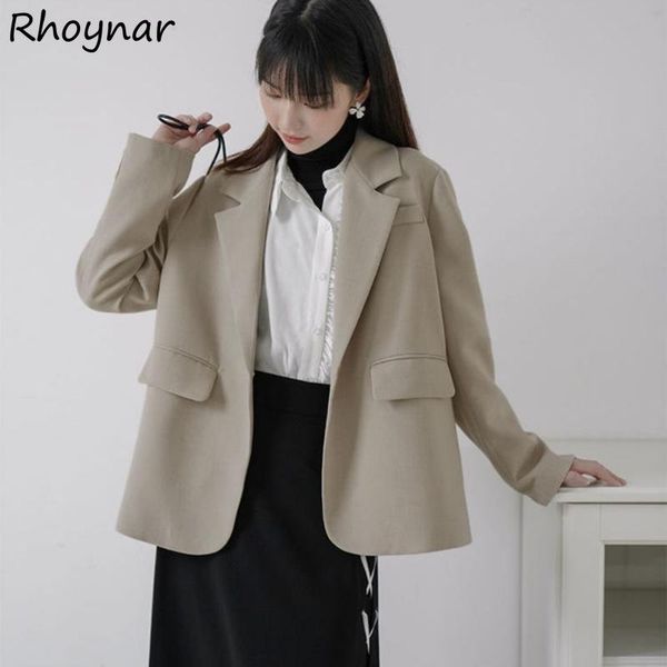 women's suits & blazers womens spring simple ins soft vintage leisure ladies loose daily ulzzang all-match solid single button elegant, White;black
women's suits & blazers womens spring simple ins soft vintage leisure ladies loose daily ulzzang all-match solid single button elegant, White;black