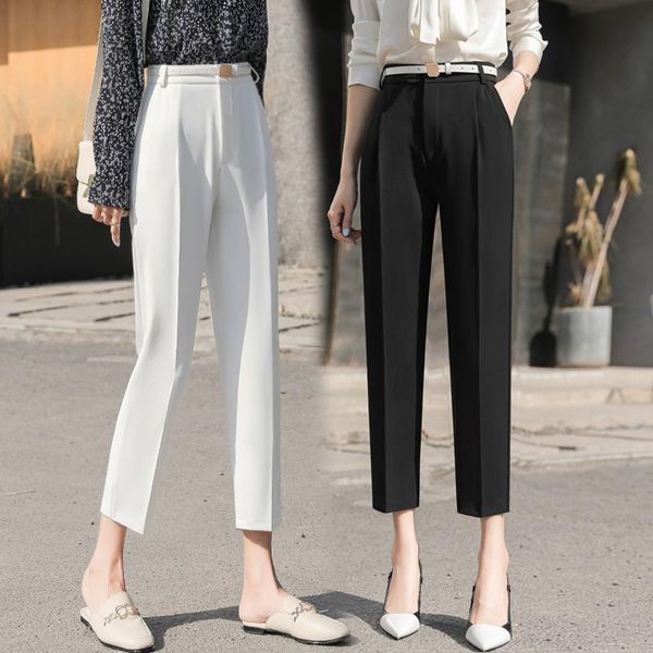 women's knits & tees suit pants for women draping effect 2021 loose straight high waist cigarette tube professional cropped work white
women's knits & tees suit pants for women draping effect 2021 loose straight high waist cigarette tube professional cropped work white