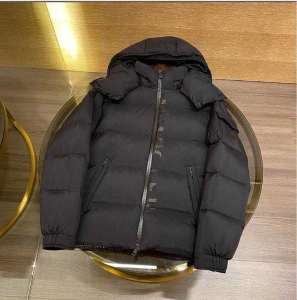 men hooded down coat letter design on side placket jacket thick outdoor parkas black color size 12345
men hooded down coat letter design on side placket jacket thick outdoor parkas black color size 12345