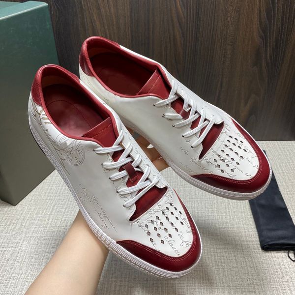 sneaker platform trainers luxury designer suede calfskin shoes mens genuine leather fashion sneakers mixed color with box b64, Black
sneaker platform trainers luxury designer suede calfskin shoes mens genuine leather fashion sneakers mixed color with box b64, Black