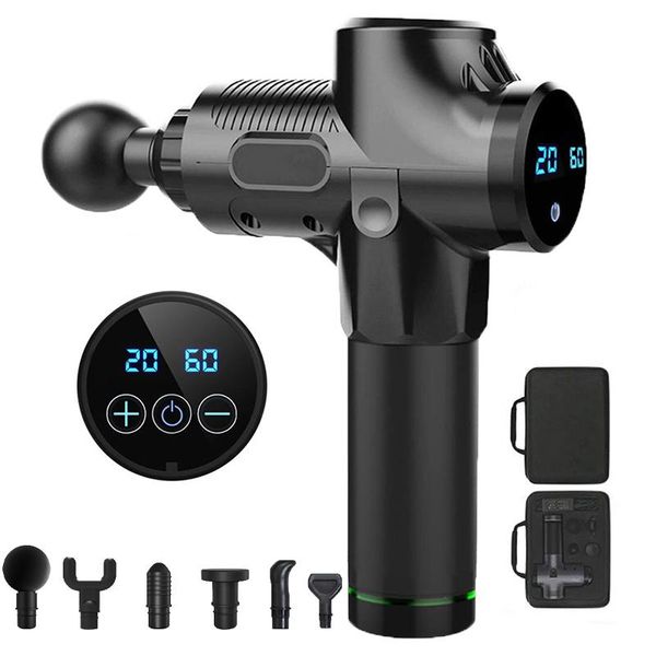 massage gun led muscle relaxation massager vibration fascial fitness equipment noise reduction design for male female
massage gun led muscle relaxation massager vibration fascial fitness equipment noise reduction design for male female