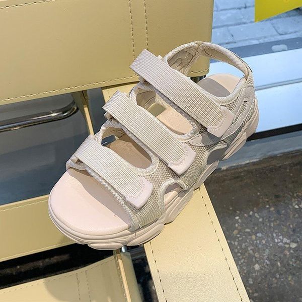 platform sandals women 2021 summer casual shoes wedge women's heel flat hook-loop sport woman, Black
platform sandals women 2021 summer casual shoes wedge women's heel flat hook-loop sport woman, Black