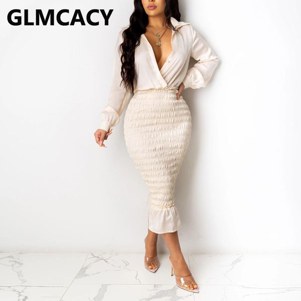 women long sleeve buttoned dress shirring bodycon elegant evening party dresses, Black;gray
women long sleeve buttoned dress shirring bodycon elegant evening party dresses, Black;gray