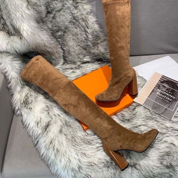 fashion casual color matching round head women's designer boots women's casual wild non slip suede leather women's boots cowb, Black
fashion casual color matching round head women's designer boots women's casual wild non slip suede leather women's boots cowb, Black