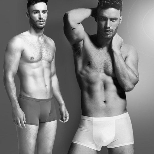 men's underwear ice silk nylon ultra thin breathable transparent men's in summer and autumn, Black;white
men's underwear ice silk nylon ultra thin breathable transparent men's in summer and autumn, Black;white