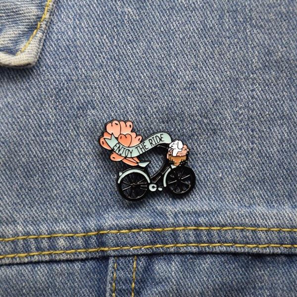 pins, brooches puppy balloon bicycle enamel pin cute brooch denim jeans shirts bags celebrated fashion jewelry gift for friends children, Gray
pins, brooches puppy balloon bicycle enamel pin cute brooch denim jeans shirts bags celebrated fashion jewelry gift for friends children, Gray
