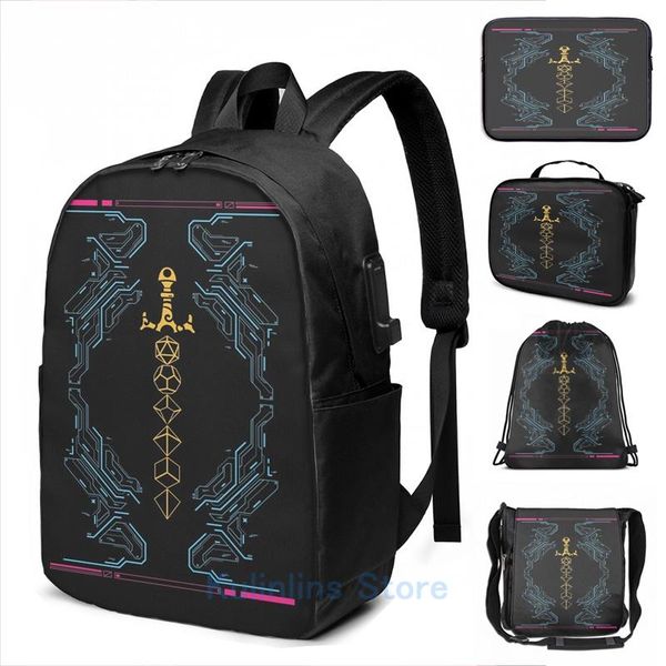 backpack funny graphic print synthwave futuristic minimalist polyhedral dice sword usb charge men school travel lapbag
backpack funny graphic print synthwave futuristic minimalist polyhedral dice sword usb charge men school travel lapbag