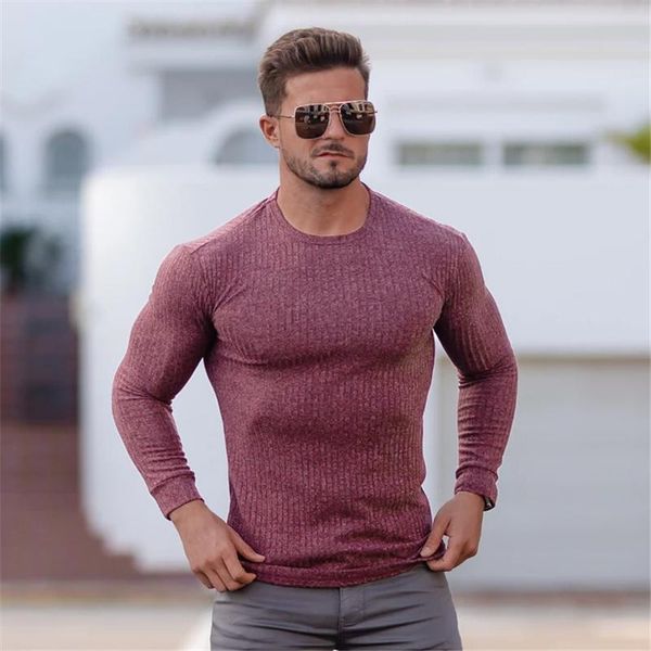 men's sweaters pull homme 2021 autumn winter sports bottoming shirt fitness casual slim knit sweater long-sleeved t-shirt men, White;black
men's sweaters pull homme 2021 autumn winter sports bottoming shirt fitness casual slim knit sweater long-sleeved t-shirt men, White;black