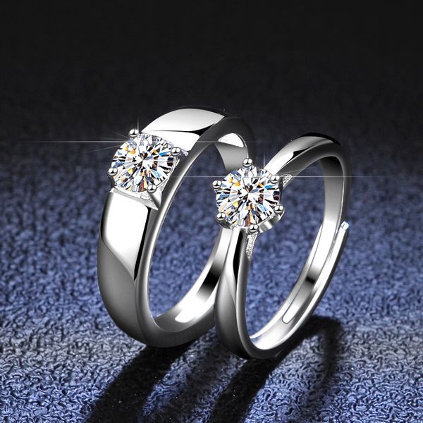 silver diamond moissanite couple rings excellent cut moissanite men&women, Golden;silver
silver diamond moissanite couple rings excellent cut moissanite men&women, Golden;silver