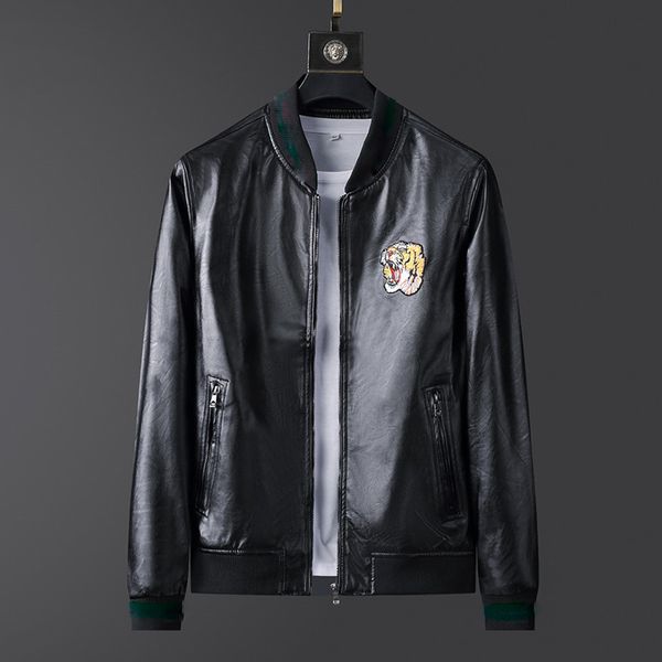 embroidery tiger faux leather designer jacket mens zipper slim fit short hip hop casual skull sport motorcycle coat biker letters fashion fi, Black;brown
embroidery tiger faux leather designer jacket mens zipper slim fit short hip hop casual skull sport motorcycle coat biker letters fashion fi, Black;brown