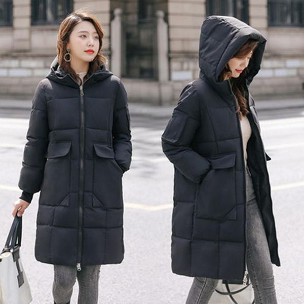 women's down & parkas thick padded jacket winter 2021 style mid-length over-the-knee cotton-padded, Black
women's down & parkas thick padded jacket winter 2021 style mid-length over-the-knee cotton-padded, Black