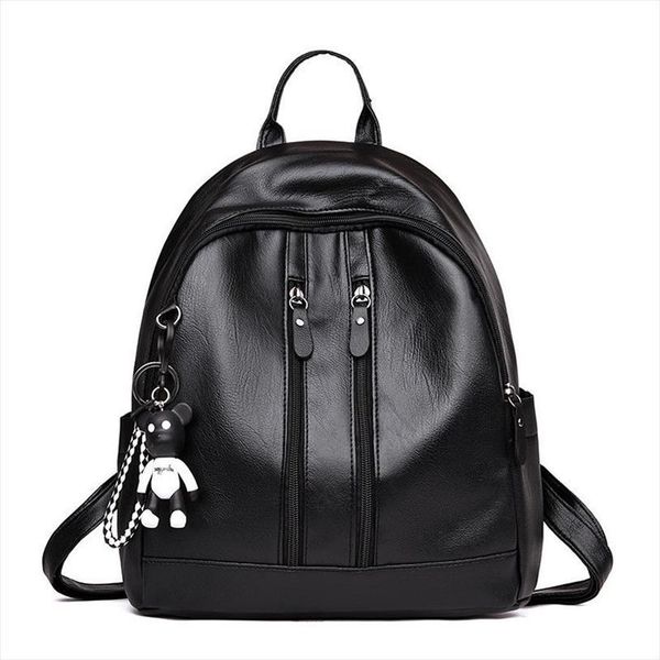 fashion style womens pu leather backpack girls solid zipper portable waterproof travel school tote bag
fashion style womens pu leather backpack girls solid zipper portable waterproof travel school tote bag
