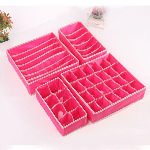 storage drawers 40# 4 pack boxes underwear divider drawer lidded closet organizer divide by for bras socks
storage drawers 40# 4 pack boxes underwear divider drawer lidded closet organizer divide by for bras socks