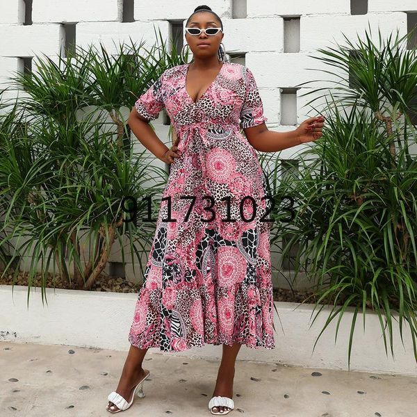 ethnic clothing african print dresses for women 2021 fashion dashiki maxi long dress plus size summer short sleeve v-neck boho, Red
ethnic clothing african print dresses for women 2021 fashion dashiki maxi long dress plus size summer short sleeve v-neck boho, Red