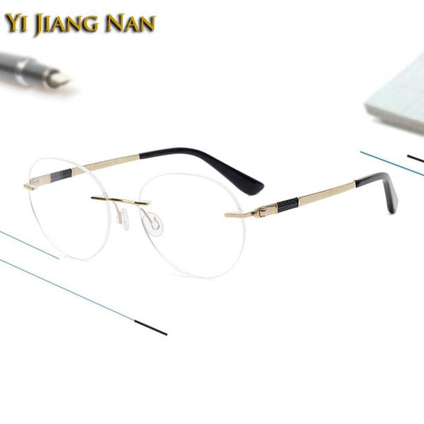fashion sunglasses frames women pure titanium optical men rimless eyewear lightweight flexible prescription glasses frame eyegla, Black
fashion sunglasses frames women pure titanium optical men rimless eyewear lightweight flexible prescription glasses frame eyegla, Black