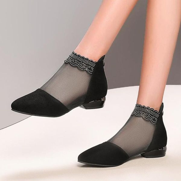 boots women ankle gladiator mid heels plus size summer sale shoes booties mesh vintage casual shoe botas mujer n593, Black
boots women ankle gladiator mid heels plus size summer sale shoes booties mesh vintage casual shoe botas mujer n593, Black