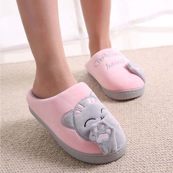 slippers baolesem women winter home shoes warming fur lined female non-slip cartoon, Black
slippers baolesem women winter home shoes warming fur lined female non-slip cartoon, Black