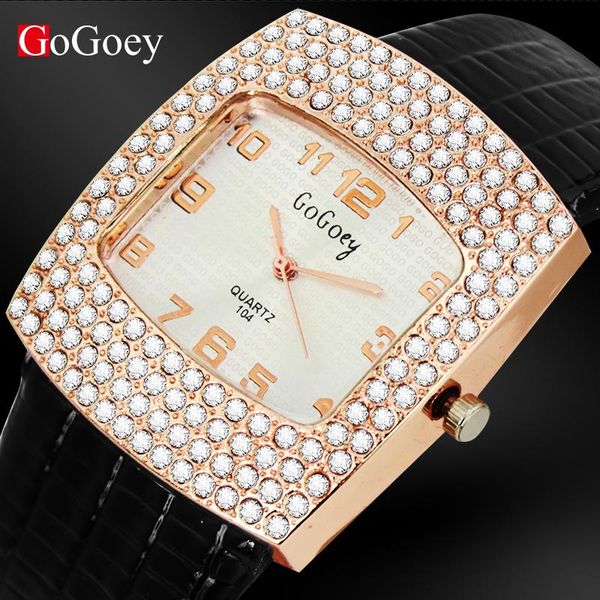 wristwatches gogoey women's watches fashion leather wrist watch luxury crystal rhinestone women ladies horloges vrouwen, Slivery;brown
wristwatches gogoey women's watches fashion leather wrist watch luxury crystal rhinestone women ladies horloges vrouwen, Slivery;brown
