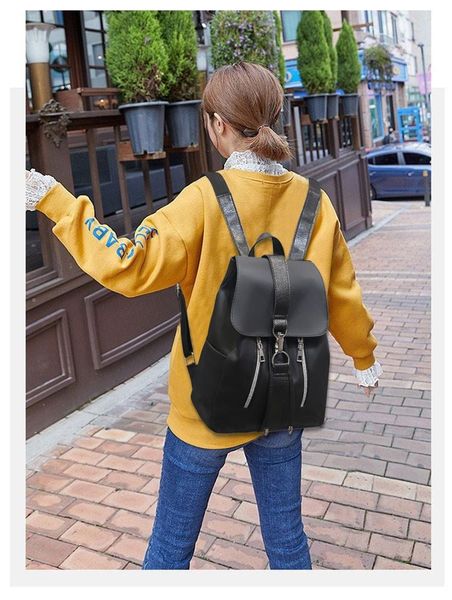 backpack 2021 women's large capacity fashion ladies double zipper solid color anti-theft
backpack 2021 women's large capacity fashion ladies double zipper solid color anti-theft