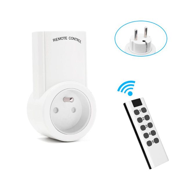 smart power plugs universal fr plug wireless remote control wall socket for home with rf 433.92mhz compatible broadlink rm4pro
smart power plugs universal fr plug wireless remote control wall socket for home with rf 433.92mhz compatible broadlink rm4pro