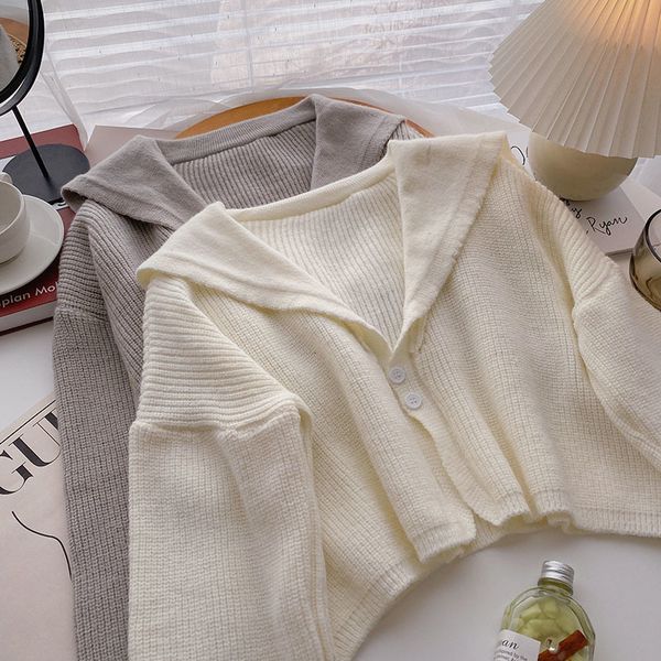 women's sweaters mordaok-cardigan gag, short woman's knitted jacket, casual fashion, for spring and autumn, njl0, White;black
women's sweaters mordaok-cardigan gag, short woman's knitted jacket, casual fashion, for spring and autumn, njl0, White;black